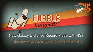 New Galaxy Distance Record Made with HST