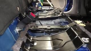 Subaru Forester JDM STI rear seat install