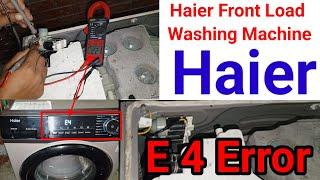 Rajon Robidash is live Haier Washing Machine E4 Error. How To Solve E4 Error Haier Washing Machine.