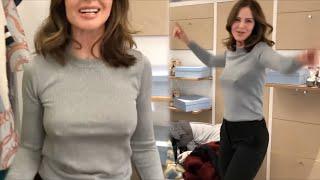 Trinny Woodall | Thin Grey Top (Pokies)