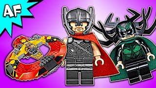 Lego Marvel Thor Ragnarok ULTIMATE BATTLE for ASGARD 76084 Speed Build