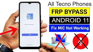 All Tecno Mobile Remove Google Account/FRP Lock || Android 11 (New Method Without PC) 2022