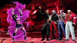 [KOF Mugen] Orochi Joe vs KOF Bosses Team