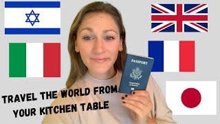 INTERNATIONAL SNACK TASTE TEST || Traveling the world from my Kitchen Table