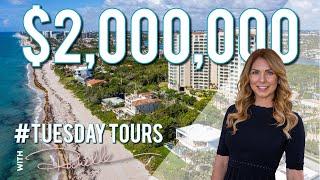 Boca Raton Luxury Real Estate Tour: Oceanview Condo at Toscana Highland Beach