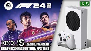 F1 24 - Xbox Series S Gameplay + FPS Test