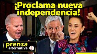 Sheinbaum se lo juró a AMLO!! "La 4T está más viva que nunca"!!