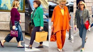 HOW TO LOOK GORGEOUS IN YOUR 50S, 60S, 70S ITALIAN CHIC WOMEN AND THEIR ELEGANT STYLE