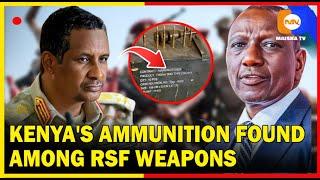 Kenya ARMING Sudan's RSF| EXPLOSIVE Ammo Crate Find in Khartoum Sparks WAR SCANDAL!