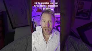 Find the #innovation sweet spot to launch successful #products