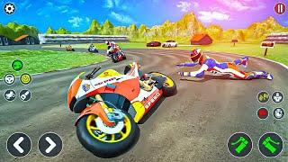 MOTO RIDER BIKE RACING 2024 - MOTORCROSS BIKE DRIVING - MOTOR BIKE RACING - ANDROID GAMEPLAY FHD