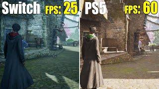 Nintendo Switch vs. PS4 vs. PS5 | Hogwarts Legacy