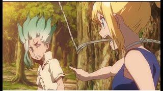 dr stone Senku Kohaku English Dub Anime