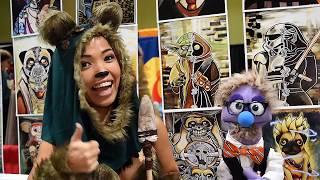 That Time 4'5" Cosplayer Asta Young Talked to a Puppet at Long Beach Comic Con