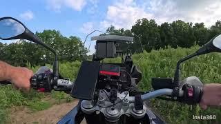 A little single track ride in the F850GS