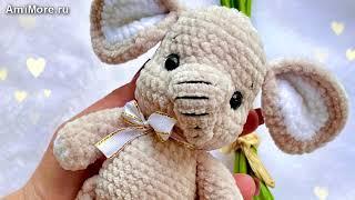 Амигуруми: схема Мини Слоник | Игрушки вязаные крючком - Free crochet patterns.