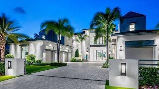 $26,900,000! WORLD CLASS ESTATE in Boca Raton with luxurious finishes & spacious entertainment area