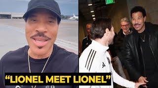 American singer Lionel Richie share funny reaction after meet Lionel MESSI | Football News Today