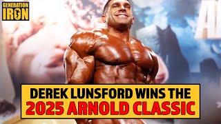 Derek Lunsford Wins 2025 Arnold Classic | GI News