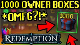 1,000 OWNER BOXES HUGE OPENING!! (FREE YOUTUBE BOX & GIVEAWAY) - Redemption RSPS