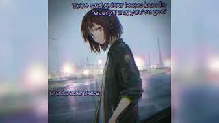 [100+] SAD GUITAR LOOP BUNDLE "Everything you've got"