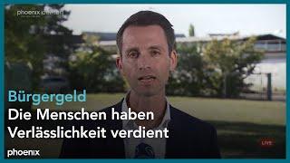 Andreas Audretsch (B'90/Grüne) zur Debatte um die Senkung des Bürgergeldes | 12.08.24