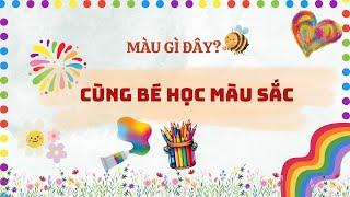 Màu Gì Đây | Dạy Bé Nhận Biết Màu Sắc Xung Quanh | Màu Đỏ Màu Tím Màu Hồng | Melly Tủ Sách Thú Vị