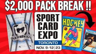 Making DEALS at the Toronto Sports Card Expo !