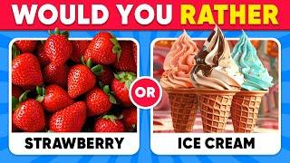 Would You Rather... SUMMER Food and Drinks Edition  Daily Quiz