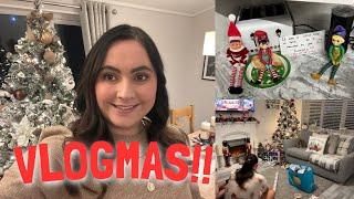 VLOGMAS.. Christmas Work Party & M&S Food Gifts ️