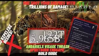 Insane Andariel's Poison Spiritborn Build In Diablo 4! Ultimate Endgame Guide With 100 Trillion+ DMG