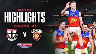 St Kilda v Brisbane Lions Highlights | Round 21, 2024 | AFL