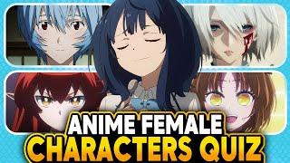  Anime Quiz : Can You Guess The Anime By Its Female Characters ? 