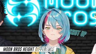 kyo made the mistake of asking ren and aster's heights { kyo kaneko | nijisanji en }