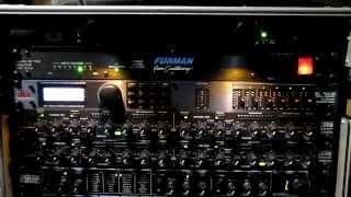 Audio equipment overview - analog FOH Rack 1/2 (compressors, effects, driverack) - Stage Left Audio