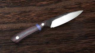 Forging a Hunting Knife | Knife making | Simply Knives EP 2