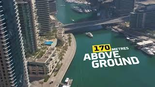 Xline Dubai 2020. Amazing experience. Fly over Dubai Marina