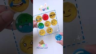 3D emoji sticker  #shorts #craft #tonniartandcraft #love #diy #art