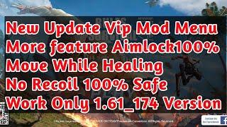 New Update Vip Mod Menu More Feature Aimlock100% Root | No Root