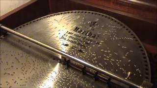 LAST ROSE OF SUMMER Played On 1905 MIRA Music Box 18 1/2 inch Concert Grand Console - Beautiful Song