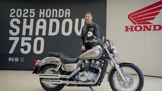 2025 New  Honda Shadow 750 REVEILED  – Classic Cruiser Reimagined for the Modern Rider