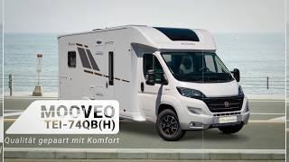 Mooveo TEI-74QB(H)  Wohnmobil mit Queensbett  KOMPLETTPREIS-PAKET bei EMR Campers  Saison 2020