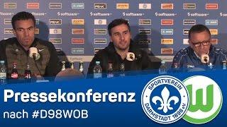 Darmstadt 98 | Pressekonferenz nach dem Spiel gegen Wolfsburg