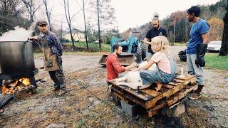 How Normal People Butcher Pigs (at Home)