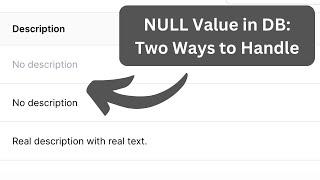 Filament Table Null Value: Default vs Placeholder