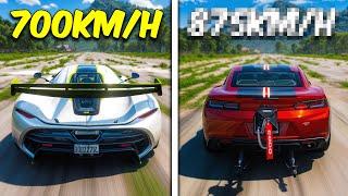 5 of The FASTEST Drag Cars in Forza Horizon 5