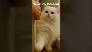 My Cat’s New Hiding Spot #cat #cats