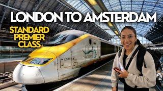  London to Amsterdam by Train: Our Eurostar Experience! 