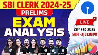 SBI Clerk Exam Analysis 2025 | SBI Clerk Shift 3 Analysis | SBI Clerk Exam Review & Difficulty Level