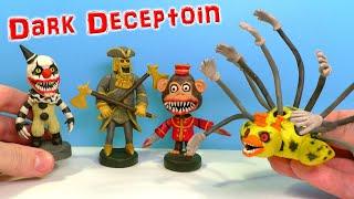 Лепим Клоуна Гремлина, Золотого Стража и Утку Босса  из игры Dark Deception | Видео Лепка